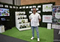 Cesar Ballen of ADN, manufacturer of biological control products.